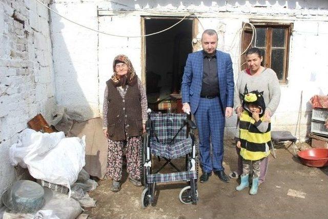 Yaşlı Adamın Hayalini Başkan Kara&ccedil;oban Ger&ccedil;ekleştirdi 1