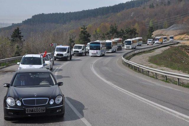 Uysal, Ereğli’yi Cumhurbaşkanı Erdoğan’ın Mitingine Taşıdı