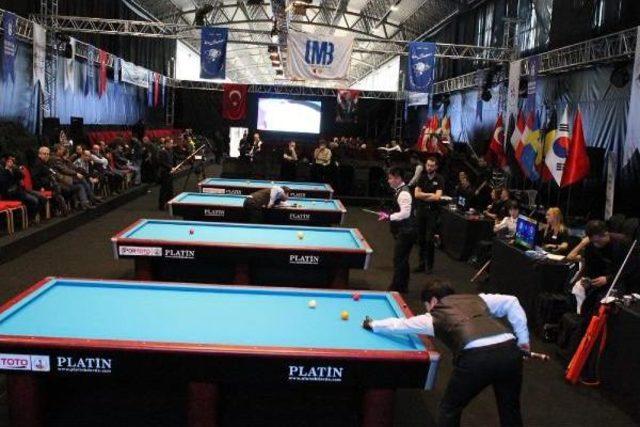 3 Bant Bilardo Dünya Kupası Bursa’Da Başladı