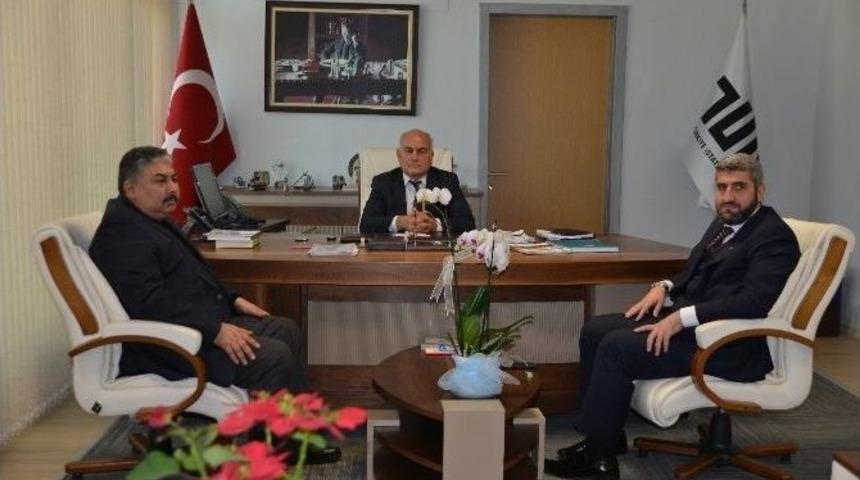 Askon’dan Tüik Bölge Müdürü Şahin’e Ziyaret