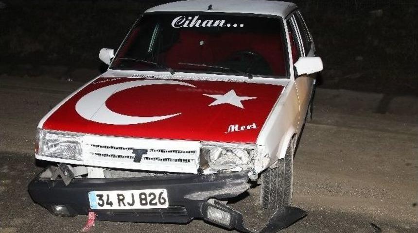 Jandarmadan Ka&ccedil;arken Kaza Yaptı