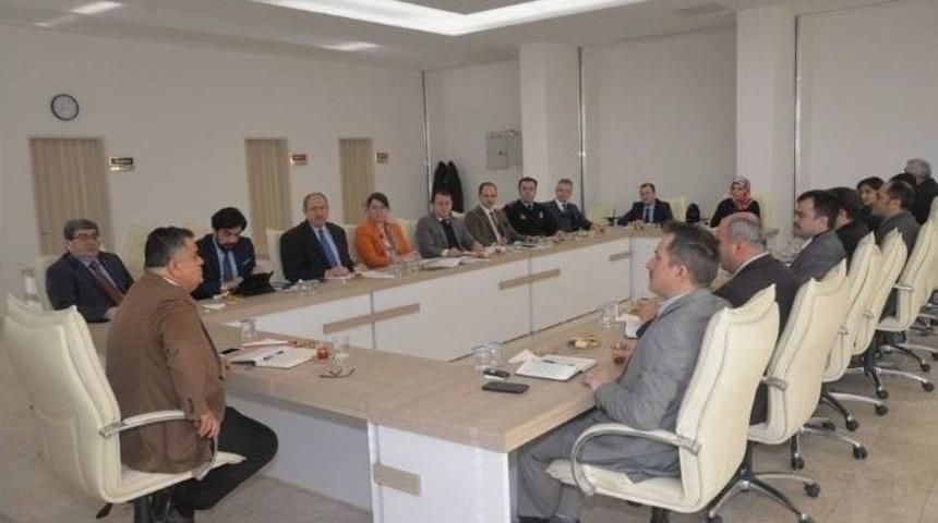 Başkan Yağcı Haftalık İstişare Toplantısını Yaptı