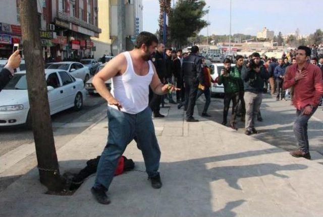 İntihara Kalkışan Seyyar Satıcı Ilaçlı Suyla Bayıltıldı 1