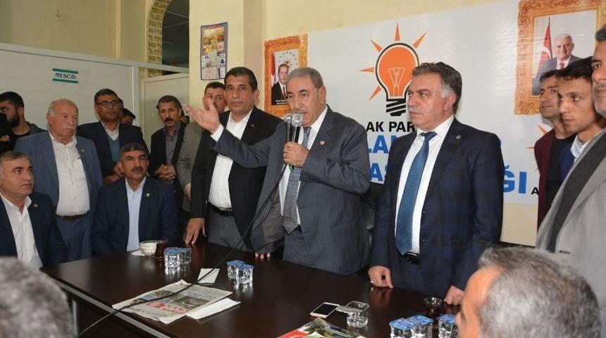 Eski Milletvekili Ey&uuml;poğlu Ceylanpınar&rsquo;da Referandumu Anlattı