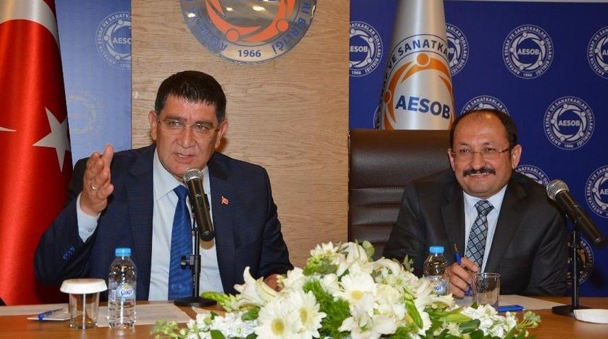 Aksu Kaymakamı Ergun: &ldquo;ilk Defa Bir Esnaf Odaları Birliğinde Oda Başkanları İle Bir Araya Geliyorum&rdquo;