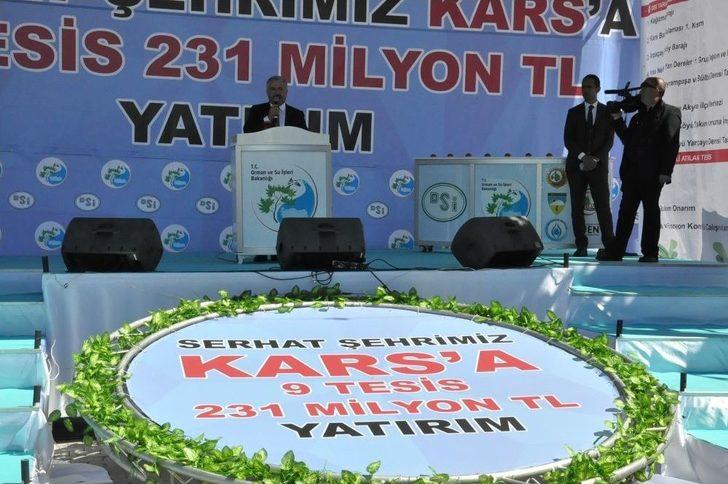 Bakan Arslan Ve Eroğlu, Kars’ta 231 Milyon Liralık Yatırımın Temelini Attı G5
