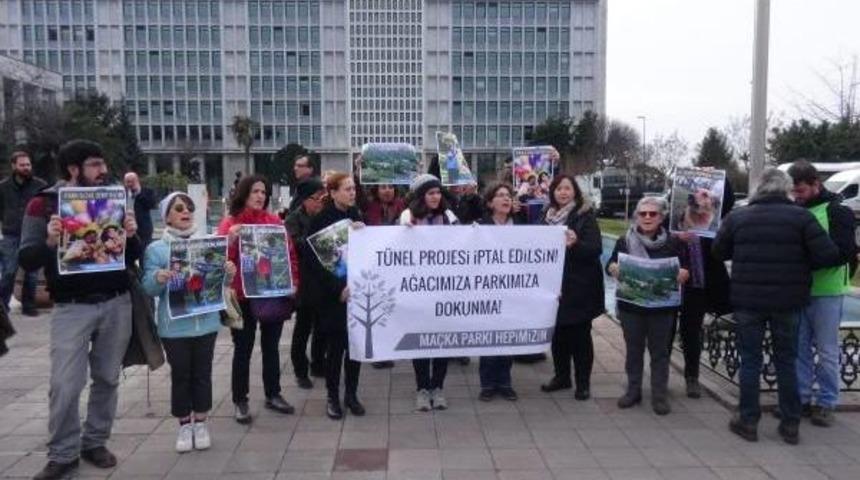 Ma&ccedil;ka Parkı I&ccedil;in İbb&rsquo;Ye Itiraz