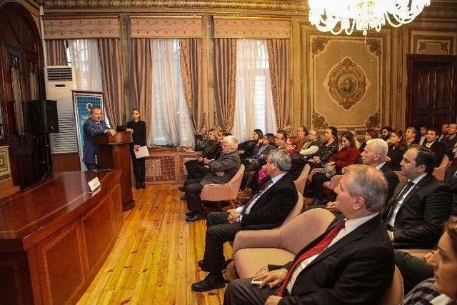 Yıldız Saray Sohbetleri&rsquo;nin Konuğu Unesco T&uuml;rkiye Milli Komisyonu Başkanı Prof.dr. &Ouml;cal Oğuz Oldu 2