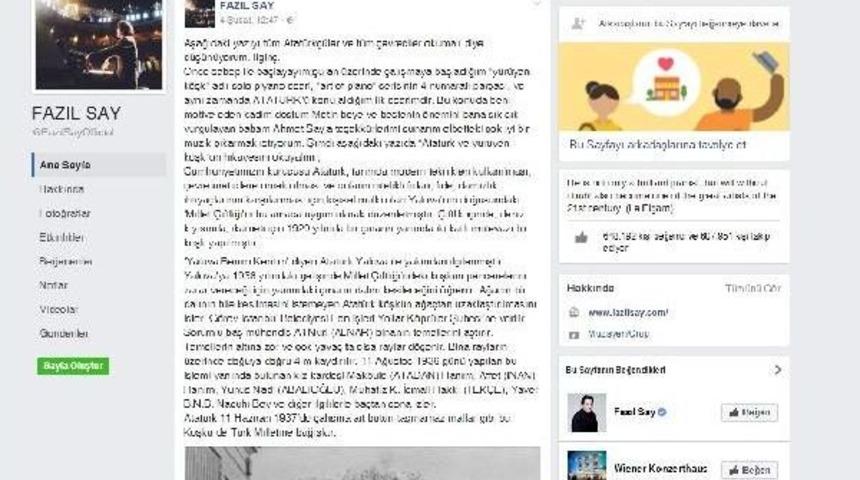 Fazıl Say&rsquo;Dan Y&uuml;r&uuml;yen K&ouml;şk&rsquo;E &Ouml;zel Beste