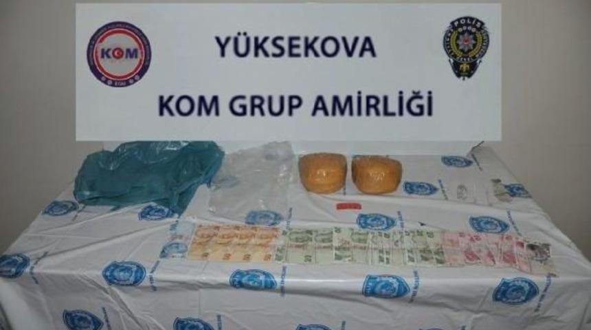 Hakkari'de Uyuşturucu Operasyonu