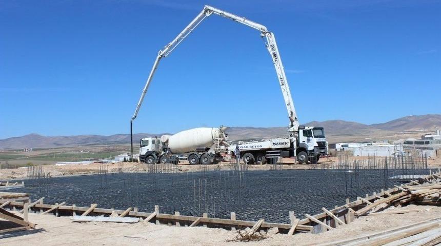 Sahire Hasan Uygur Camii Temel Atma T&ouml;reni Yapıldı