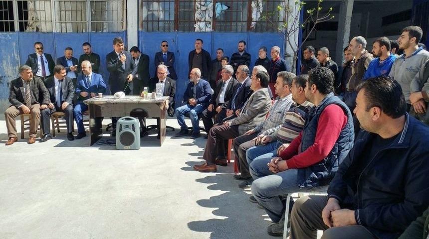 Fadıloğlu İle Milletvekili Y&uuml;ksel Esnafı Ziyaret Etti