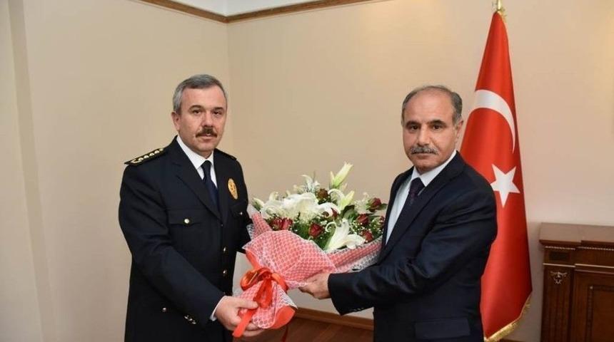 Emniyet Teşkilatından Vali Aktaş&rsquo;a Ziyaret