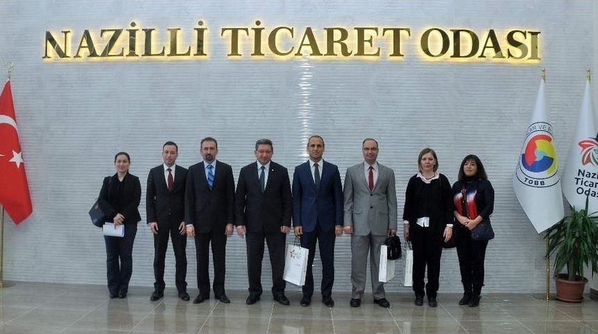 Nazilli Ticaret Odasından &Uuml;niversite - Sanayi İş Birliği Vurgusu
