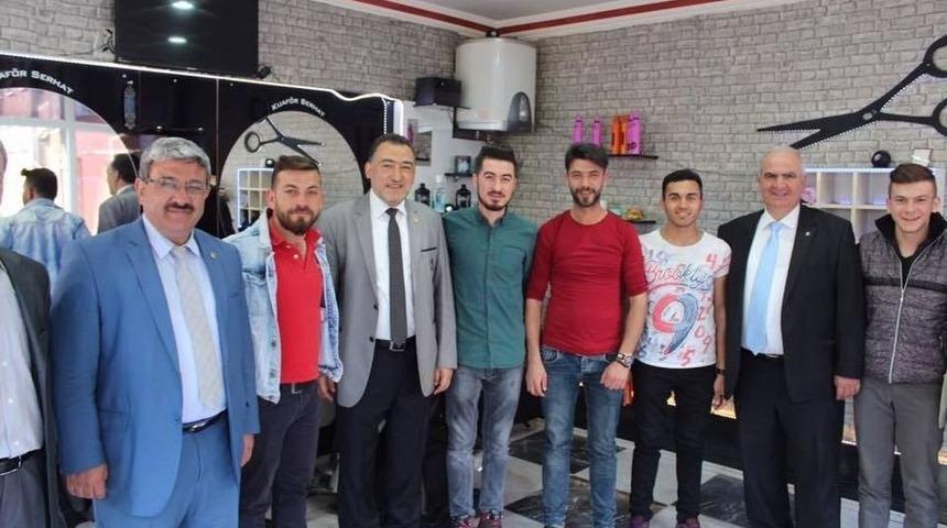 Mustafa Ş&uuml;kr&uuml; Nazlı, Altıntaş Ve Dumlupınar&rsquo;da Destek İstedi