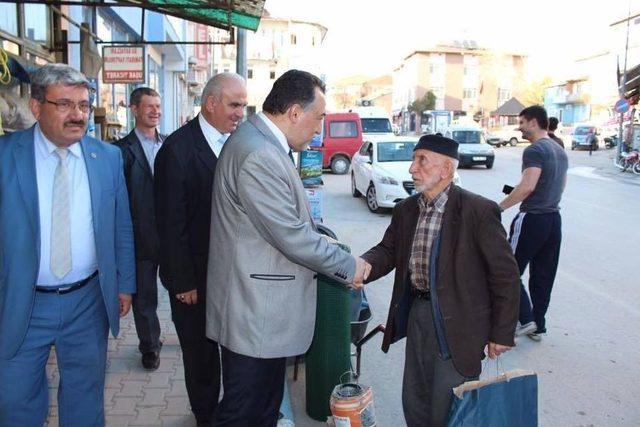 Mustafa Şükrü Nazlı, Altıntaş Ve Dumlupınar’da Destek İstedi