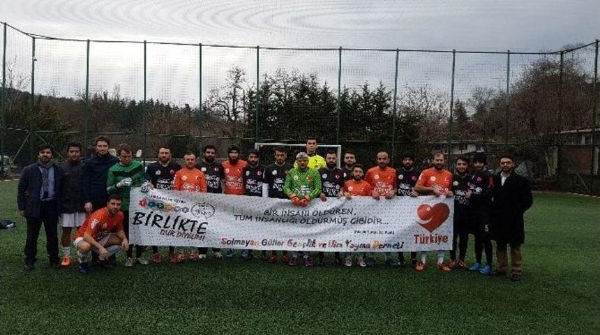 Din Görevlileri “teröre Birlikte Dur Diyelim” Temalı Futbol Turnuvasında Bir Araya Geldi