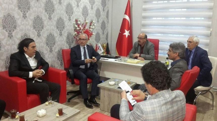 Başdanışman İnan&ccedil;&rsquo;tan Belediyespor&rsquo;un Yeni Y&ouml;netime Ziyaret