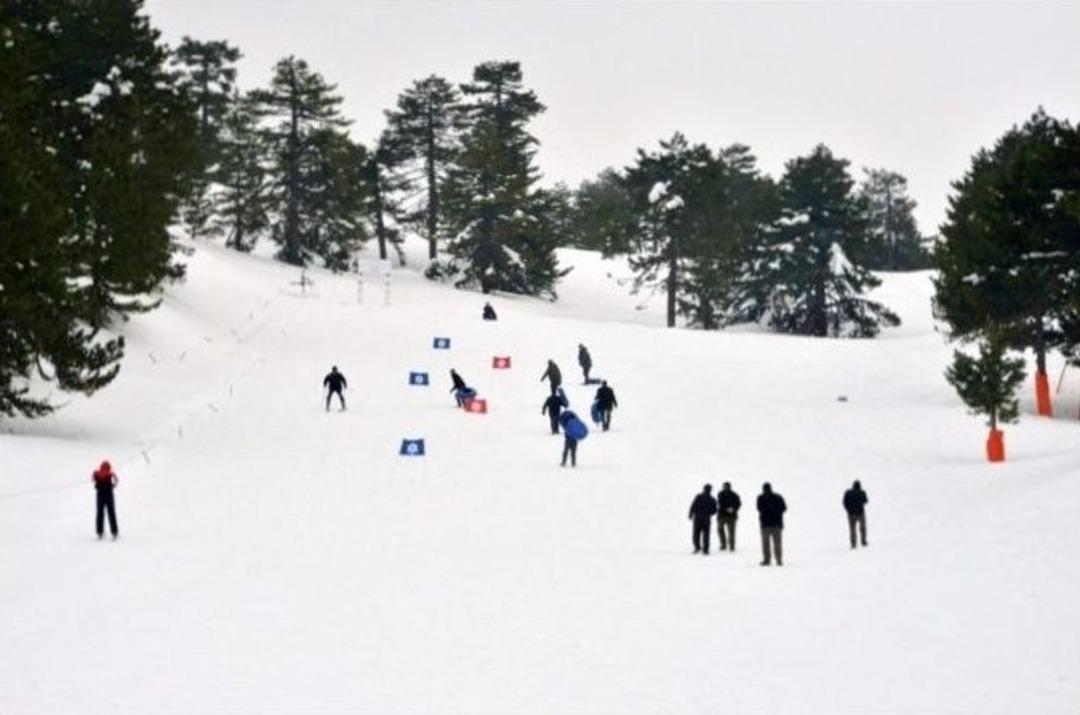 Muratdağı Termal Kayak Merkezi&rsquo;nde Kış Etkinliği