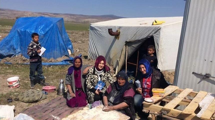 Başkan Eserkaya Kapı Kapı Geziyor