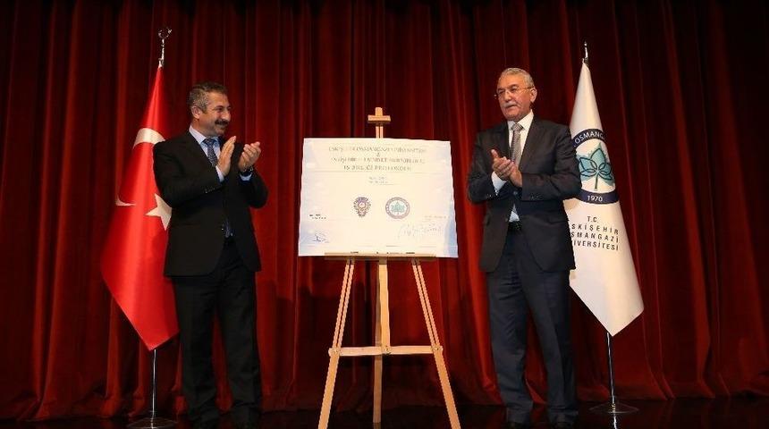 Esog&uuml; Ve Eskişehir Emniyet M&uuml;d&uuml;rl&uuml;ğ&uuml; Arasında Protokol