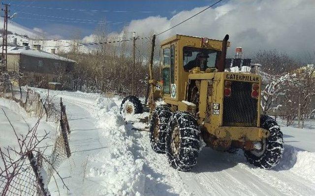 Gevaş Belediyesinden Karla Mücadele Çalışması