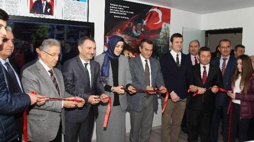 15 Temmuz Şehitleri K&uuml;t&uuml;phanesi A&ccedil;ıldı