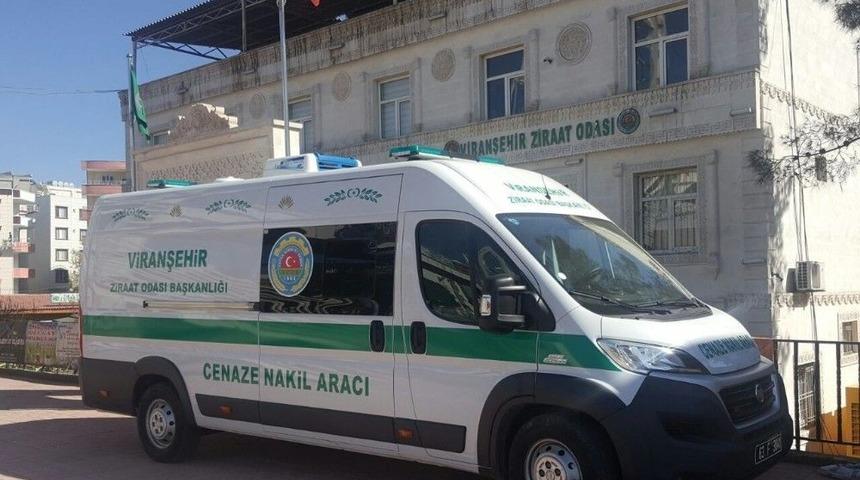 Viranşehir Ziraat Odası Cenaze Nakil Aracı Aldı