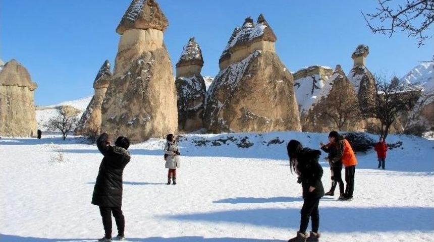 Kapadokya B&ouml;lgesini Ocak Ayında 44 Bin 502 Turist Ziyaret Etti