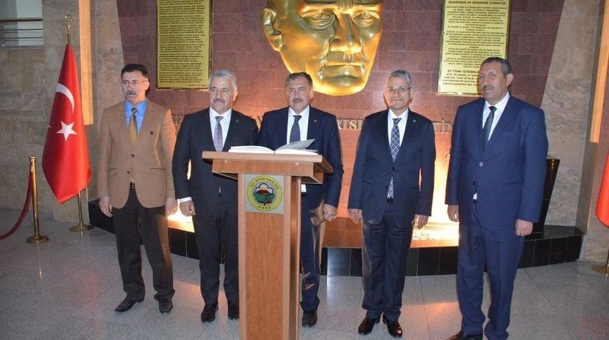 Bakan Arslan Ve Eroğlu&rsquo;nun Iğdır Ziyareti