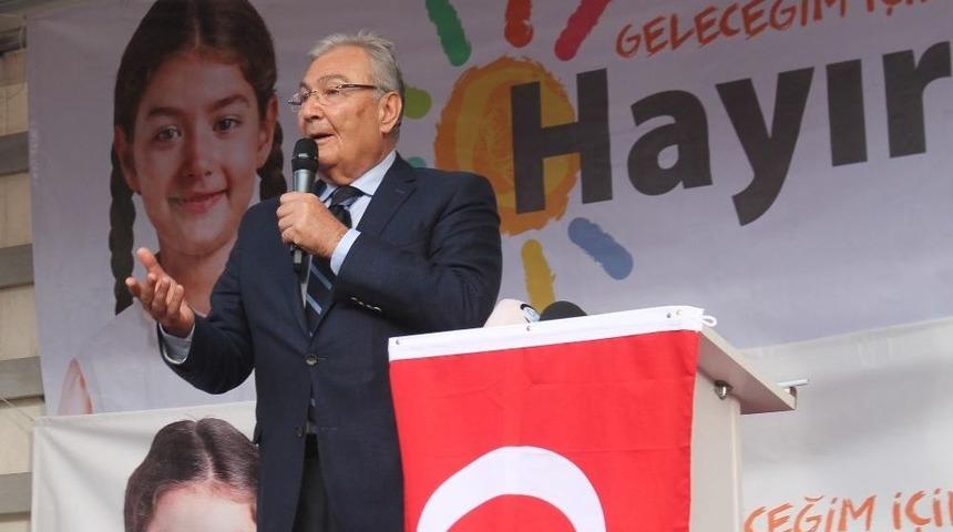 Deniz Baykal Konya&rsquo;da Referandum &Ccedil;alışmasına Katıldı