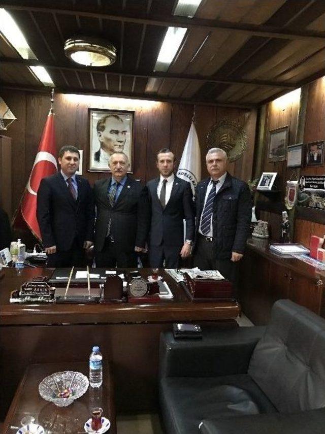 Dr. &Ouml;zen&rsquo;den Kozlu Belediyesi&rsquo;ne Taziye Ziyareti 2