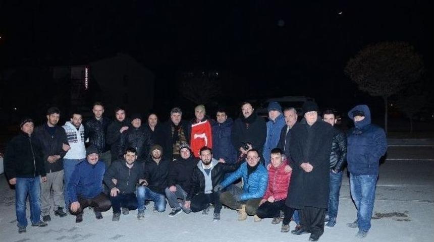 Asker Adaylarına Davullu Zurnalı Uğurlama