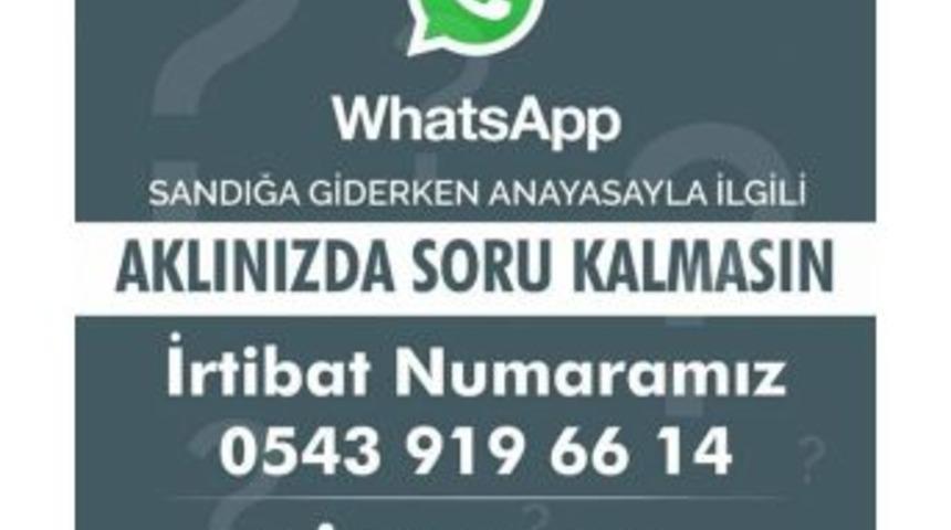 Ak Parti Gen&ccedil;lik Kollarından &lsquo;evet&rsquo; &Ccedil;alışması