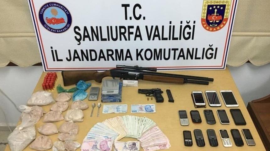 Şanlıurfa&rsquo;da Eroin Ve Silah Ele Ge&ccedil;irildi