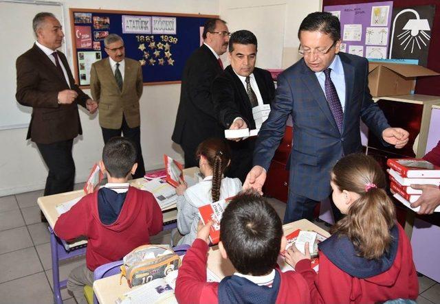 Başkan Tiryaki&rsquo;den Altındağlı &Ouml;ğrencilere Ziyaret 2