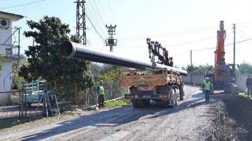 Finike&rsquo;nin İ&ccedil;me Suyu Hatları Yenileniyor