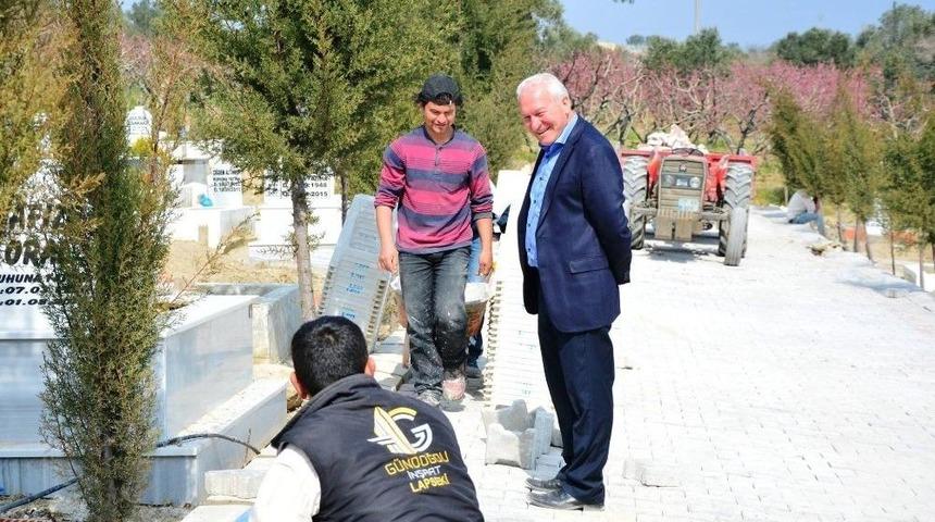 Lapseki&rsquo;de Alt Yapı &Ccedil;alışmaları S&uuml;r&uuml;yor