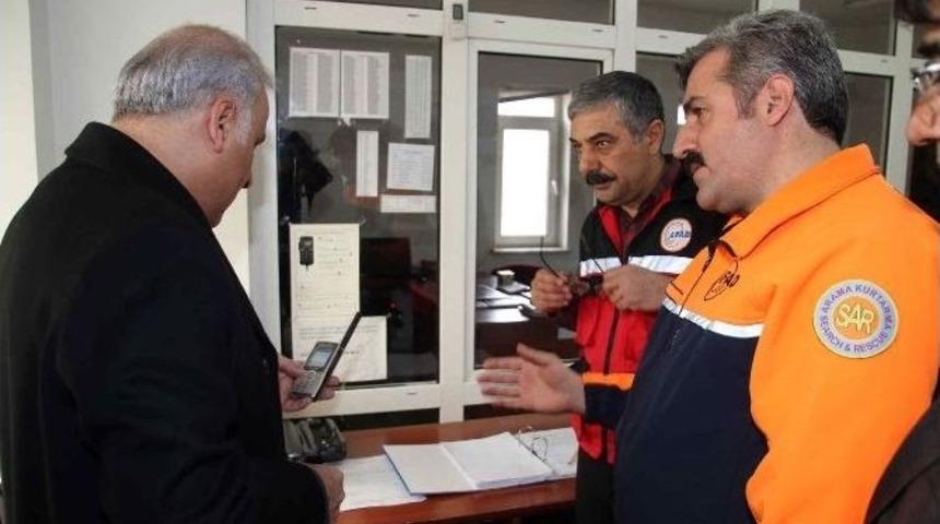 Vali Zorluoğlu, Afad&rsquo;da İncelemelerde Bulundu