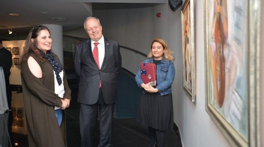 Kalyoncu &Ccedil;ifti Soyut Resimlerini Aso&rsquo;da Sergiliyor