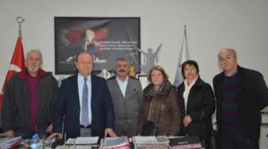 Ay&ccedil;ep&rsquo;ten Başkan &Ouml;zakcan&rsquo;a Ziyaret