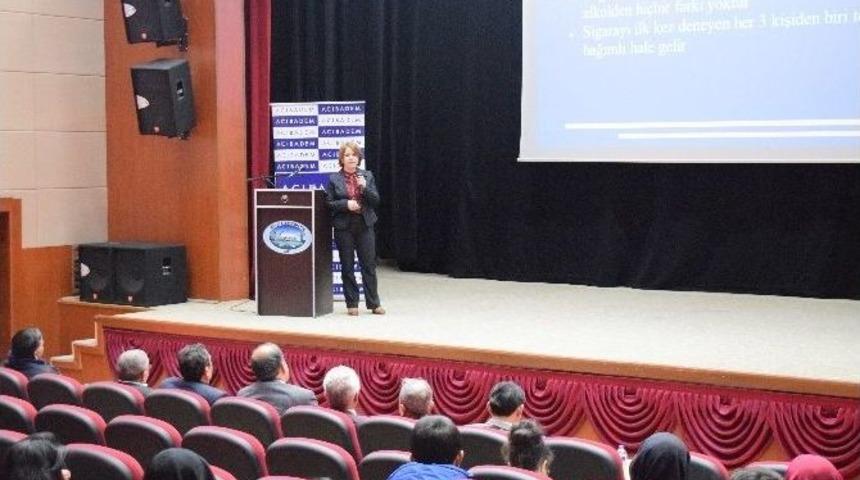 Develi&rsquo;de Sigaranın Zararları Ve Akciğer Kanseri Anlatıldı