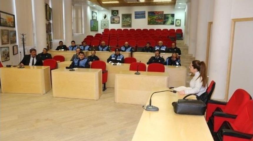 Burhaniye&rsquo;de Zabıtalara Empati Eğitimi