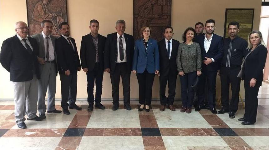 Aydın Mhp&rsquo;den Marangozlar Odasına Referandum Ziyareti