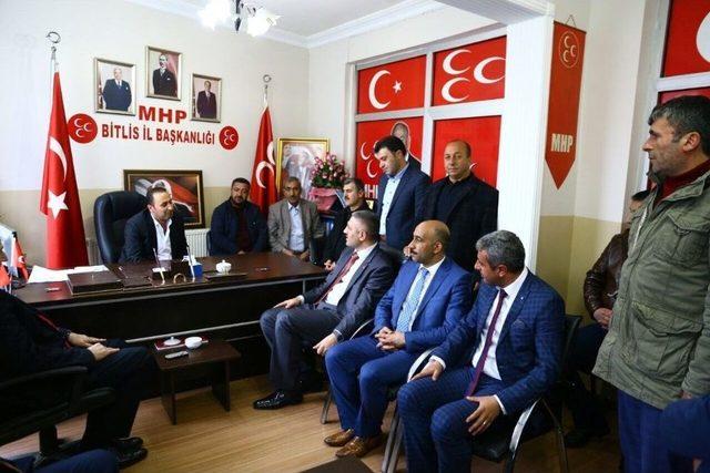 Osmanlı Ocakları&rsquo;ndan Mhp&rsquo;ye Ziyaret 1