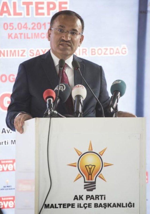 Adalet Bakanı Bozdağ'dan Feyzioğlu'na Eleştiri