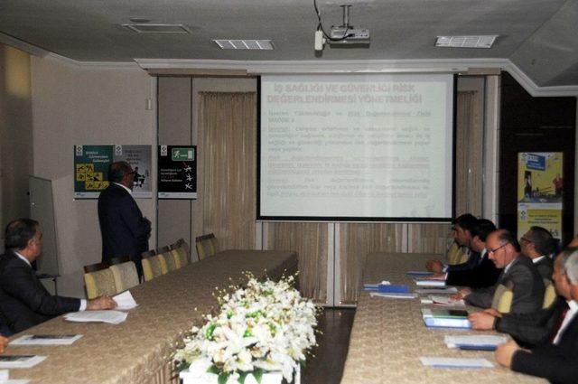 Müdürlere İş Güvenliği Eğitimi 1