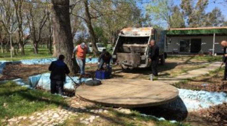 Ayaklı Kır Bah&ccedil;esi Yaza Hazırlanıyor