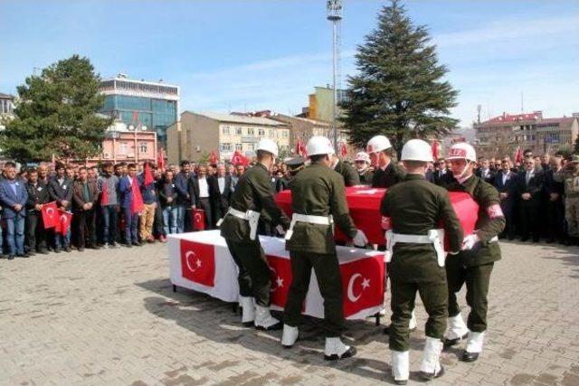 Şehit Korucu, Törenle Uğurlandı