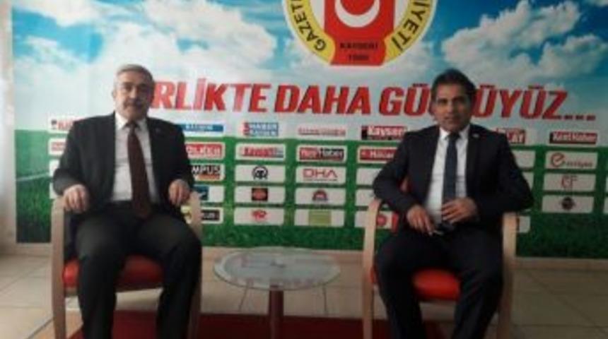 Y&uuml;cebaş&rsquo;tan Gazeteciler Cemiyeti&rsquo;ne Ziyaret